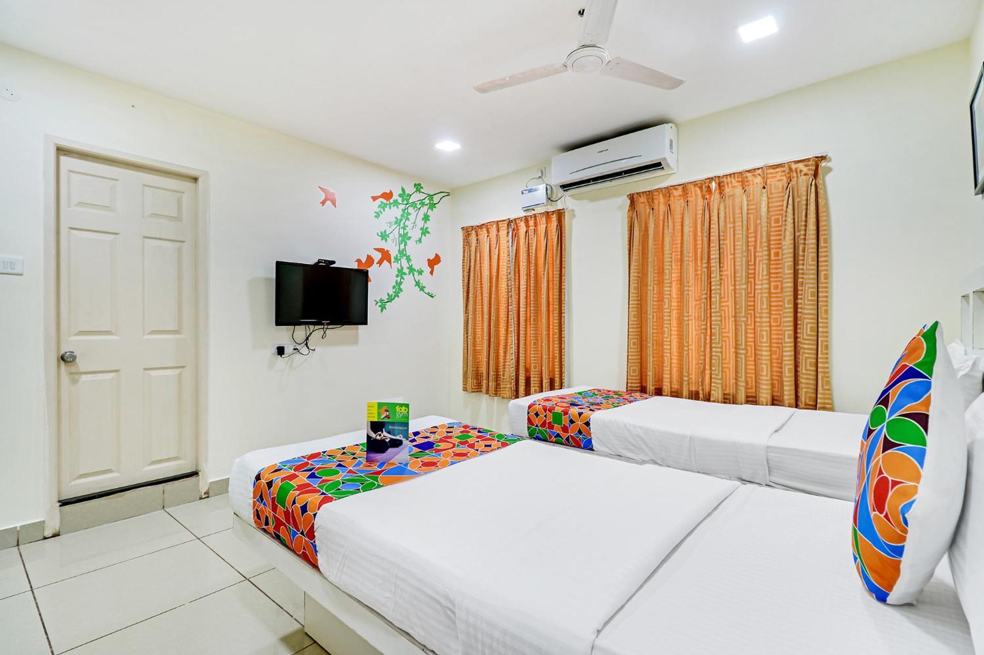 Fabhotel Colors Service Apartment - Nr Mrc Nagar Chennai Ngoại thất bức ảnh