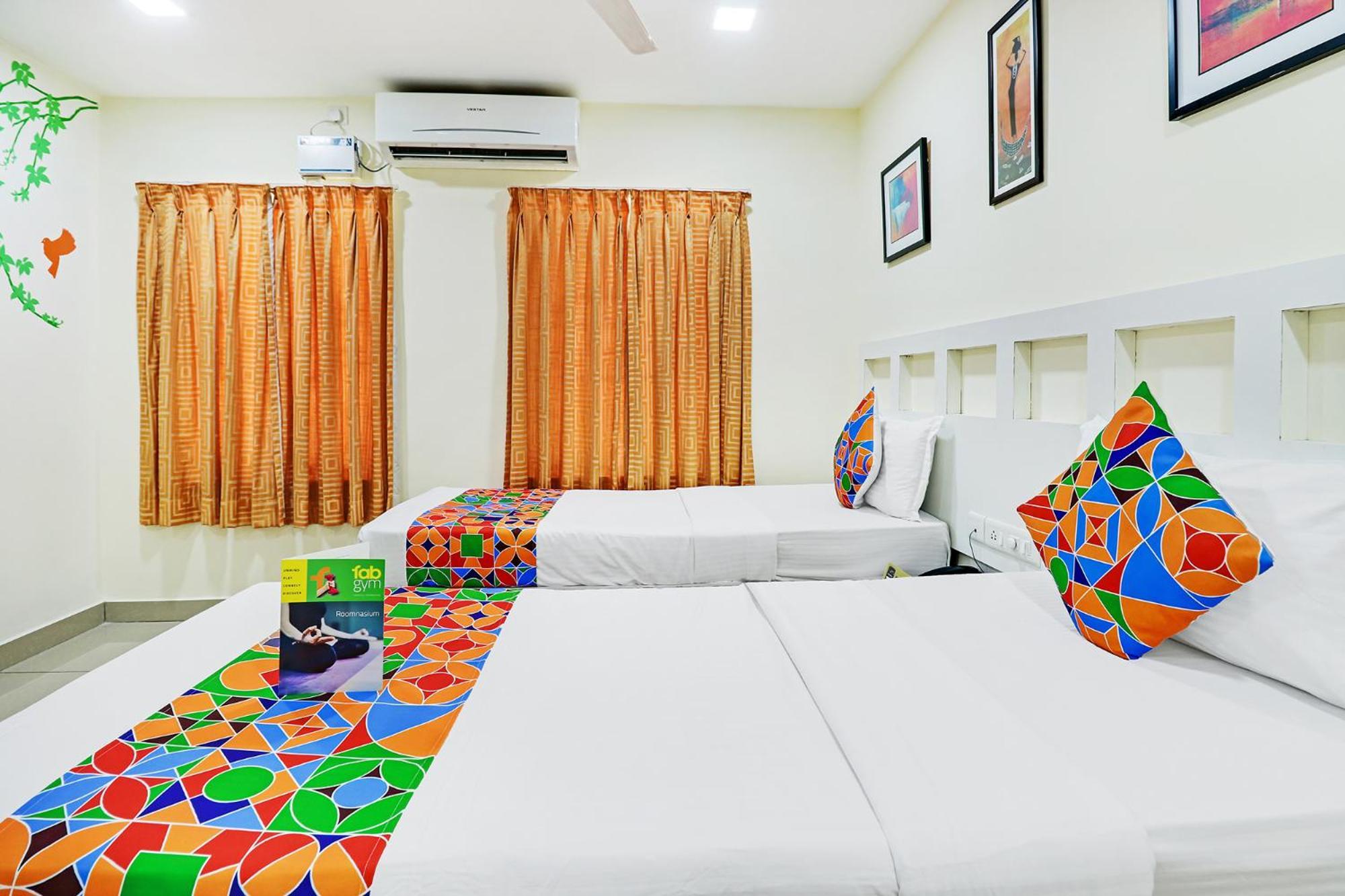 Fabhotel Colors Service Apartment - Nr Mrc Nagar Chennai Ngoại thất bức ảnh
