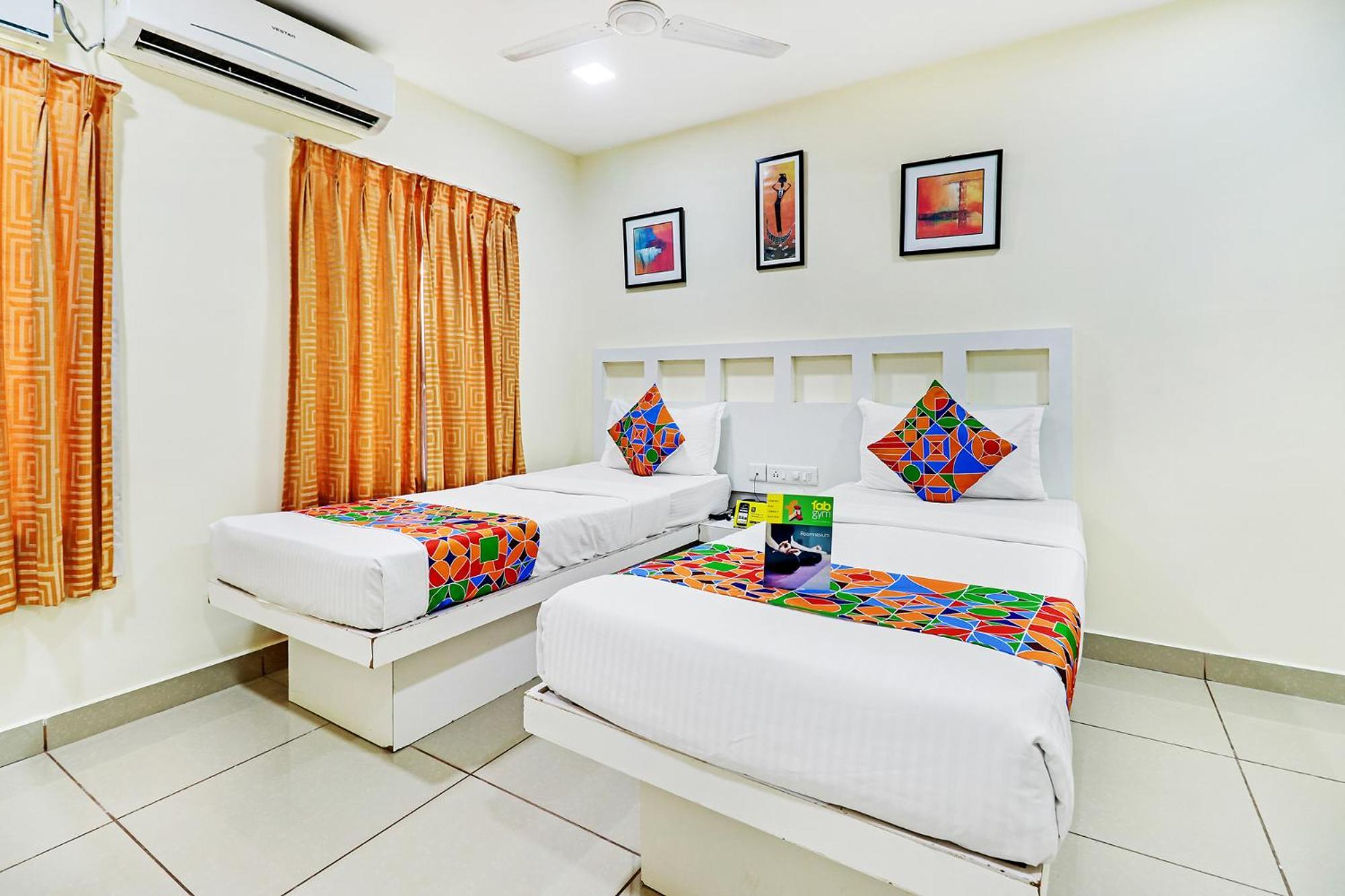 Fabhotel Colors Service Apartment - Nr Mrc Nagar Chennai Ngoại thất bức ảnh