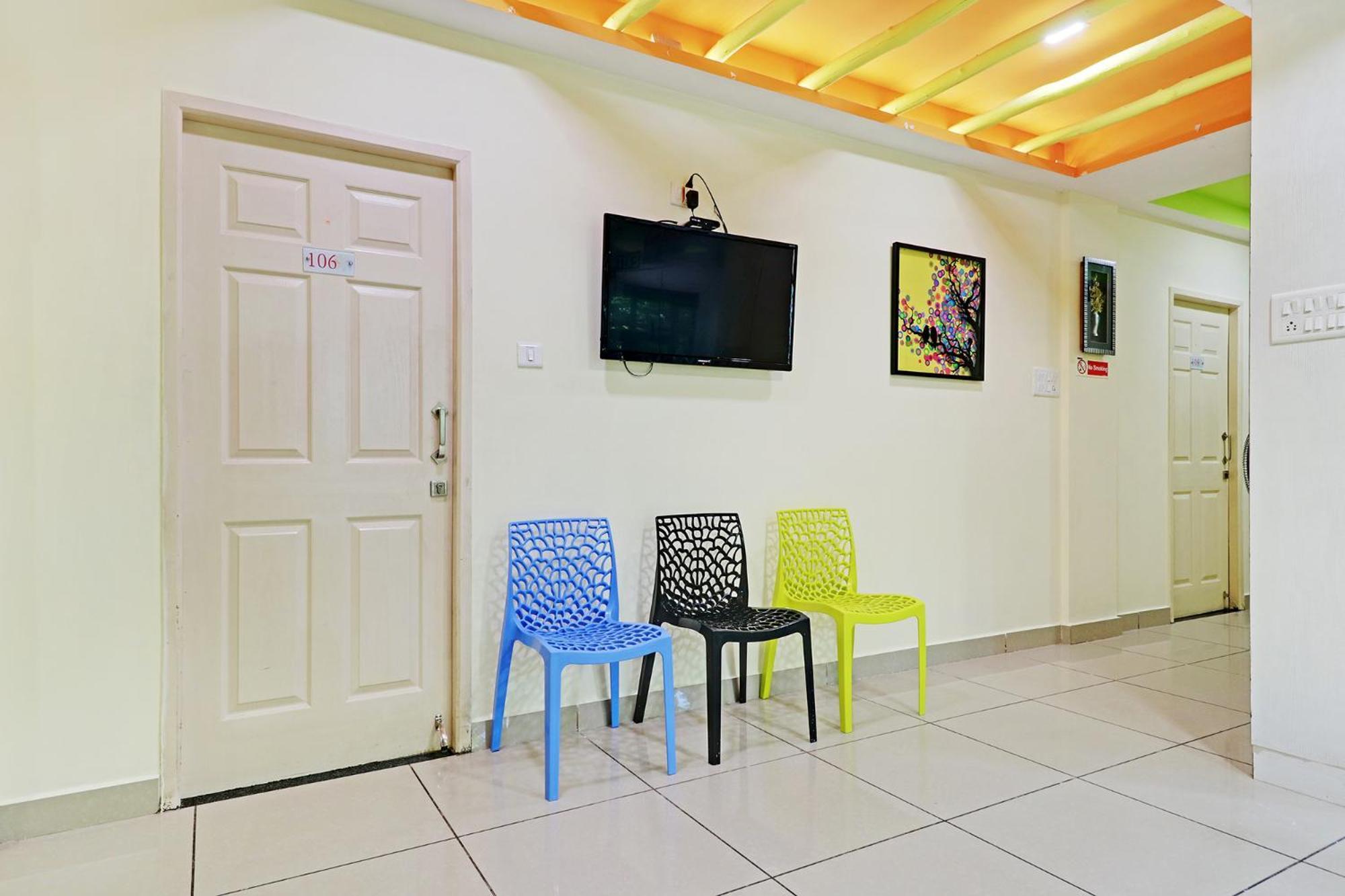 Fabhotel Colors Service Apartment - Nr Mrc Nagar Chennai Ngoại thất bức ảnh